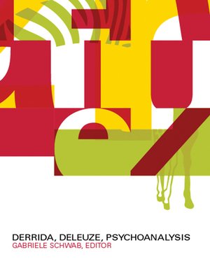cover image of Derrida, Deleuze, Psychoanalysis